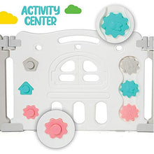 Load image into Gallery viewer, Play22 Foldable Baby Playpen 14 Panel - Kids Safety Activity Play Center - Safety Play Yard Play Pens for Babies - Safety Gates for Indoor and Outdoor Play - Adjustable Shape - NO BPA