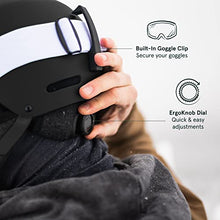 Load image into Gallery viewer, Retrospec Comstock Ski & Snowboard Helmet for Adults - Durable ABS Shell, Protective EPS Foam & 10 Cooling Vents - Adjustable Fit for Men & Women - Matte Black, Large