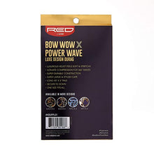Load image into Gallery viewer, KISS RED Bow Wow Power Wave Luxe Design Durag HDUPPL01 (Black Gold)