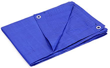 Load image into Gallery viewer, KOTAP All-Purpose Multi-Use 5-mil Poly Tarp, Blue, 40 x 40 ft., TRA-4040, Multiple Sizes Available
