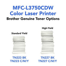 Load image into Gallery viewer, Brother MFC-L3750CDW Digital Color All-in-One Printer, Laser Printer Quality, Wireless Printing, Duplex Printing, Amazon Dash Replenishment Ready