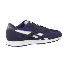 Load image into Gallery viewer, Reebok Men's Classic Nylon Sneaker, Team Navy/Platinum, 13