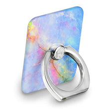 Load image into Gallery viewer, Velvet Caviar Cell Phone Ring Holder - Finger Ring & Stand - Improves Phone Grip Compatible with iPhone, Galaxy and Most Cases (Except Silicone/Leather) - Blue Opal Marble