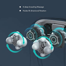 Load image into Gallery viewer, Naipo Shiatsu Back and Neck Massager with Heat Deep Kneading Massage for Neck, Back, Shoulder, Foot and Legs, Use at Home, Car, Office