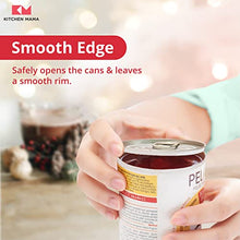 Load image into Gallery viewer, Kitchen Mama Electric Can Opener V2 Christmas Color Edition: Upgraded Blade Opens Any Can Shape - No Sharp Edge, Food-Safe, Handy with Lid Lift, Battery Operated & Handheld (Bundle Red & Army Green)