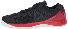 Load image into Gallery viewer, Reebok Women's CROSSFIT Nano 7.0 Running Shoe, Collegiate Navy/Primal Red/White/Black, 5 M US