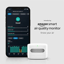 Load image into Gallery viewer, Introducing Amazon Smart Air Quality Monitor – Know your air, Works with Alexa– A Certified for Humans Device
