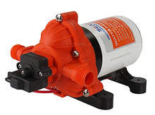 Load image into Gallery viewer, Water Diaphragm Self Priming Pump 3.0 Gallons/min (11.3 Lpm) 45 PSI New Rv / Marine 12 Volt Dc / 12 V Demand Fresh