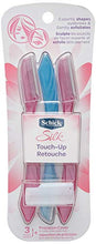 Load image into Gallery viewer, Schick Silk Touch-Up Multipurpose Exfoliating Dermaplaning Tool, Eyebrow Razor, and Facial Razor with Precision Cover, 3 Count