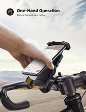 Load image into Gallery viewer, Lamicall Bike Phone Holder, Motorcycle Phone Mount - Adjustable Scooter Phone Holder for iPhone 12 Mini, 12 Pro Max, 11 Pro Max Xs XR 8 X 8P 7 7P 6S, Samsung S10 S9 S8, Huawei, All 4.7-6.8 Devices