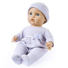 Load image into Gallery viewer, You & Me Baby So Sweet 16-Inch Doll with Clothes, Blue Eyes and Purple Outfit, for Ages 3-6