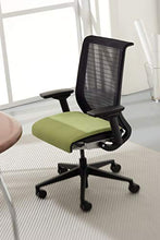 Load image into Gallery viewer, Steelcase Think Chair, Licorice 3D Knit with Grey Fabric Seat (Renewed)