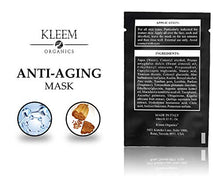 Load image into Gallery viewer, Facial Face Masks: Anti Aging Face Mask | Moisturizing Face Mask | Nourishing Face Mask | Soothing Face Mask | Detox Mask for Face. 5 Pack