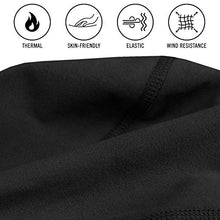Load image into Gallery viewer, BALEAF Thermal Skull Cap for Men Women Winter Hats Helmet Liner Cold Weather Running Gear Ski with Ear Cover Black Black