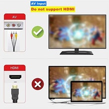 Load image into Gallery viewer, Classic Mini Retro Video Game Console with Preloaded 620 Games & 2 Controllers, Old School Video Games System for Kids, Birthday Gift Happy Childhood Memoriess, AV Output ONLY