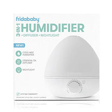 Load image into Gallery viewer, Frida Baby Fridababy 3-in-1 Humidifier with Diffuser and Nightlight, White
