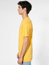 Load image into Gallery viewer, American Apparel Men 50/50 Crewneck T-Shirt Size XL Black Aqua