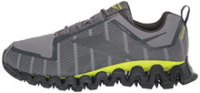 Load image into Gallery viewer, Reebok Men's ZigWild TR 6 Trail Running Shoe, Pure Grey/Acid Yellow, 10.5