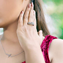 Load image into Gallery viewer, Dazzlingrock Collection 1.80 Carat (ctw) 10K Round Cubic Zirconia CZ Bridal Halo Engagement Ring Set, White Gold, Size 7.5