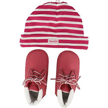 Load image into Gallery viewer, Timberland Crib With Hat Bootie ,Pink,2 M US Infant