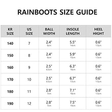Load image into Gallery viewer, Ozkiz 'Rainy Day' Rainboots for Boys Girls Toddler_Clear White, US Size 9 (160mm)