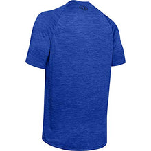 Load image into Gallery viewer, Under Armour Men's Tech 2.0 V-Neck Short-Sleeve T-Shirt , Emotion Blue (401)/Black , Large