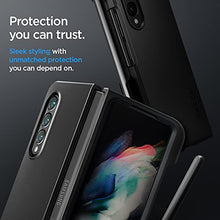 Load image into Gallery viewer, Spigen Thin Fit P Designed for Galaxy Z Fold 3 5G Case (2021) - Black