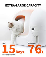 Load image into Gallery viewer, PETKIT Self Cleaning Cat Litter Box, PURAMAX Extra Large Automatic Cat Litter Box for Multiple Cats, xSecure/Odor Removal/APP Control