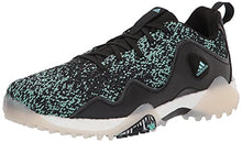 Load image into Gallery viewer, adidas Men's Codechaos 21 Primeblue Spikeless Golf Shoes, Core Black/Acid Mint/Grey Six, 11.5