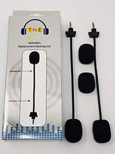 Load image into Gallery viewer, 2-Pack Replacement AG9 Game Mics TNE 2.5mm Microphone Boom for PDP Afterglow AG 9 Legendary Collection Sound of Justice AG 9+ Armored Wireless Xbox One PS4 PC Computer Gaming Headphones