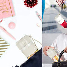 Load image into Gallery viewer, Portable Blender for Juice, Personal Size Blender Cup for Shakes and Smoothies Juicer Cup with USB Rechargeable Mini Blender 300ML 10oz Personal Blender for Home Travel Office Outdoor