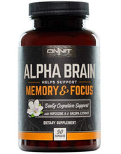 Load image into Gallery viewer, ONNIT Alpha Brain 90ct + New Mood 60ct Nootropic Stack