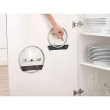 Load image into Gallery viewer, Joseph Joseph - 85149 Joseph Joseph CupboardStore Cabinet Door Pan Lid Organizer, Set of 4, Gray