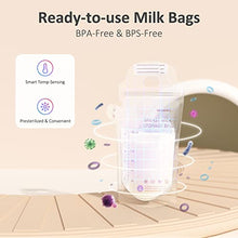 Load image into Gallery viewer, Grownsy Breastmilk Storage Bags 210PCS & Bottle Warmer