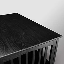 Load image into Gallery viewer, Casual Home Wooden Pet Crate, Black, 27" H