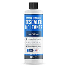 Load image into Gallery viewer, Keurig Compatible Descaling Solution & Keurig Cleaner (2 Uses) Works w/ Keurig Filter, Nespresso Descaling Kit, Breville, Coffee Pot Cleaner & Espresso Machines, Keurig Descaler / Keurig Accessories
