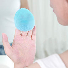 Load image into Gallery viewer, Super Soft Silicone Face Cleanser and Massager Brush Manual Facial Cleansing Brush Handheld Mat Scrubber For Sensitive, Delicate, Dry Skin (Pack of 4)