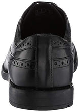 Load image into Gallery viewer, Clarks mens Wingtip Oxford, Black Leather, 13 US