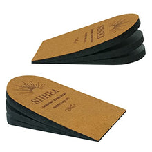 Load image into Gallery viewer, SIIHEA Adjustable Heel Lifts for Shoes, 1/4'' Height Increase Insoles for Achilles Tendonitis, Heel Pain, Leg Length Discrepancy, Plantar Fasciitis, Shoe Lifts for Men, Women(Small (1Pair), Brown)