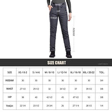 Load image into Gallery viewer, FREE SOLDIER Outdoor Women's Soft Shell Fleece Lined Ski Pants Winter Lightweight Hiking Cargo Nylon Pants with Multi-Pockets (Dark Gray Small/US 4-6)