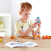 Load image into Gallery viewer, Hape Junior Inventor Magnet Science Lab| 34-Piece Magnetic Science Kit, STEAM Educational Toys for Kids 4 Years and Up, Model:E3033A