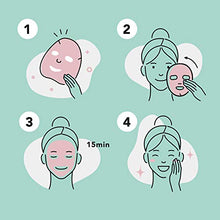 Load image into Gallery viewer, Celavi Essence Face Mask Paper Sheet Korea Skin Care Moisturizing 12 Pack Classic Facial Beauty