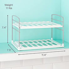 Load image into Gallery viewer, YouCopia UpSpace Water Bottle Organizer, 2-Shelf, White