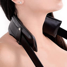 Load image into Gallery viewer, Under Bed Bondage with Blindfold SM Thigh Restraint Sling Legs Binding Leather Restraining Straps Sex Toy for Women ftjg106