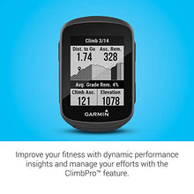 Load image into Gallery viewer, Garmin Edge® 130 Plus, GPS Cycling/Bike Computer, Download Structure Workouts, ClimbPro Pacing Guidance and More (010-02385-00), Black