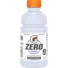 Load image into Gallery viewer, Gatorade G Zero Thirst Quencher, Glacier Cherry, 12 Ounce Bottles, 12 Count