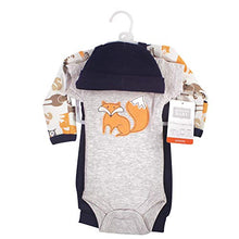 Load image into Gallery viewer, Hudson Baby Unisex Baby Preemie Layette Set 4-Piece, Orange Fox