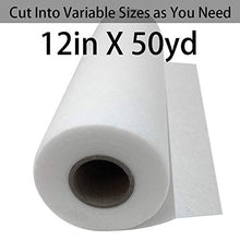 Load image into Gallery viewer, Water Soluble Stabilizer for Embroidery Backing & Topping (12 in x 50 yd Roll), Seneme 1.5oz Embroidery Stabilizers - Wash Away Embroidery Stabilizer for Machine Embroidery Stabilizer and Hand Sewing