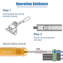 Load image into Gallery viewer, JRready ST6249 Waterproof Electrical Connector kit, 31 Kits 1 pin/2 pin/3 pin/ 4 pin/6pin Automotive Wire Connector with 1 PCS Pin Removal Tool Automotive Cable Repair Accessory Kit (473 PCS