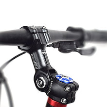 Load image into Gallery viewer, 31.8 Adjustable Stem 110mm 0~60 Degree UNO 31.8mm MTB Adjustable Handlebar Stem for Most Mountain Bike Road Bike (Fit for 1.25'' Handlebar)